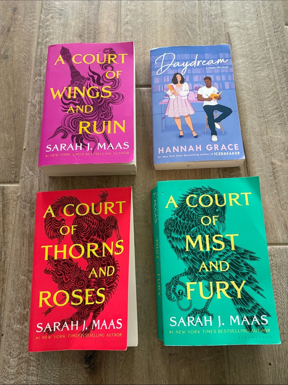 Books bundle - Hannah grace & sarah j. Maas